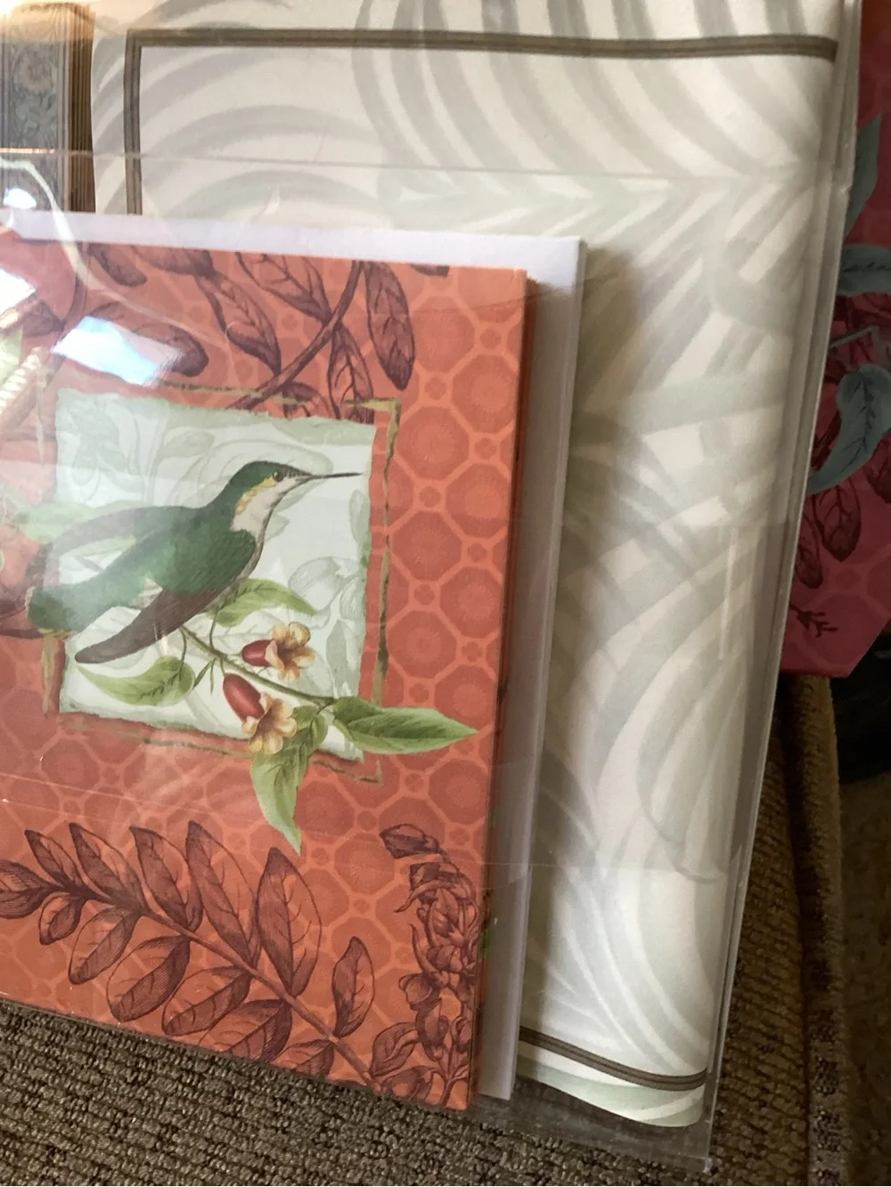 Stationary New, Thank You Cards, in a Purse shaped magnetic box